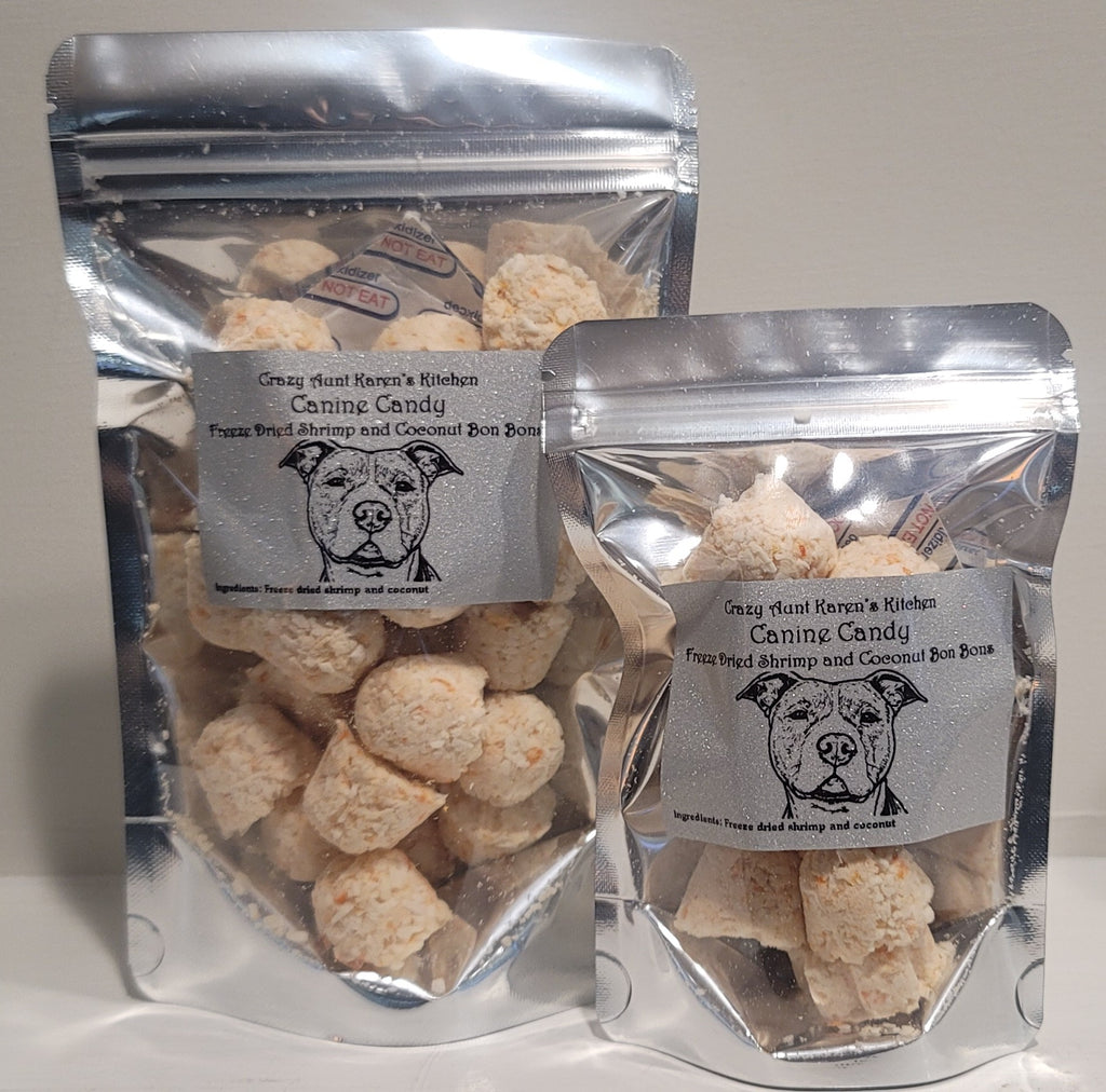 Canine Candy - Shrimp and Coconut Bon Bons
