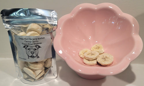 Canine Candy - Freeze Dried Banana Chips