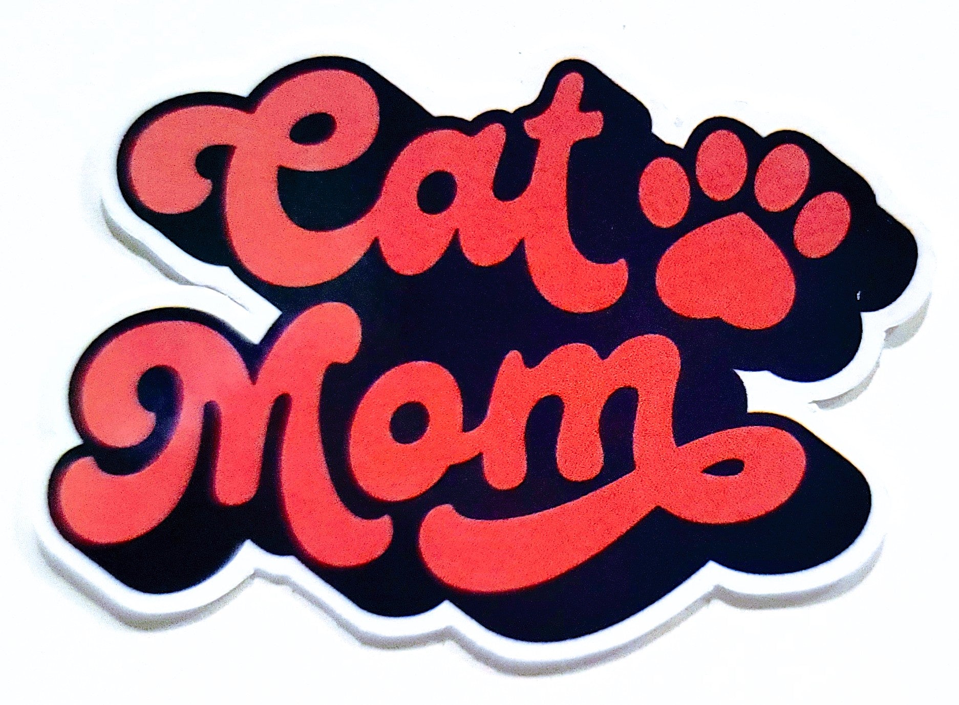 Cat Mom Sticker