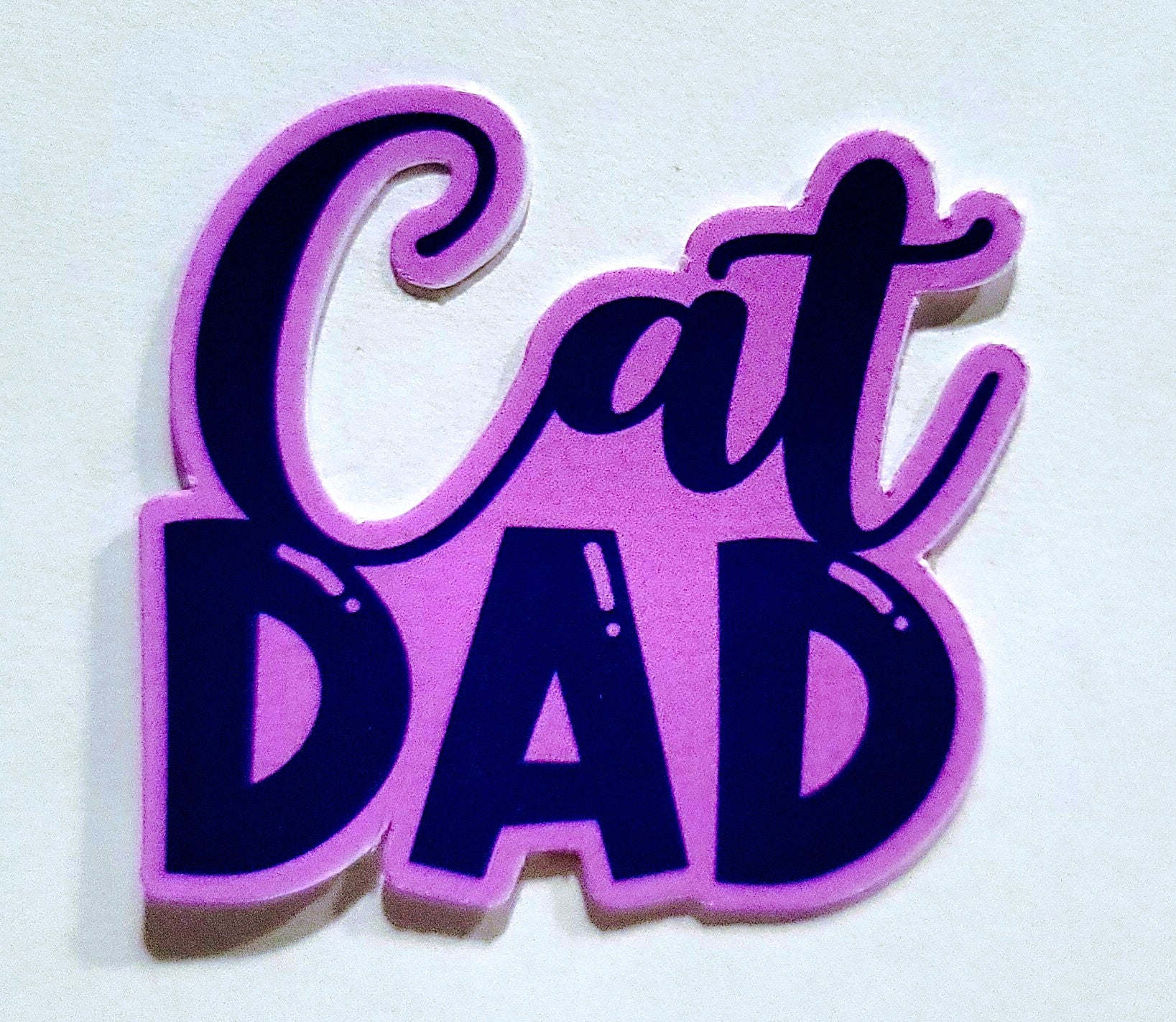 Cat Dad Sticker