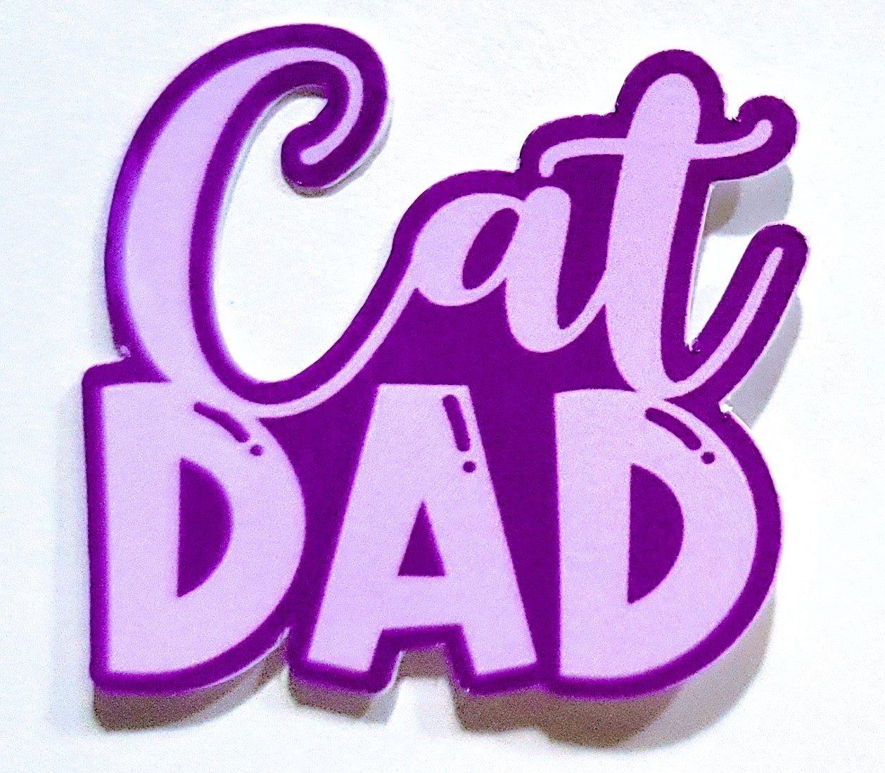 Cat Dad Sticker