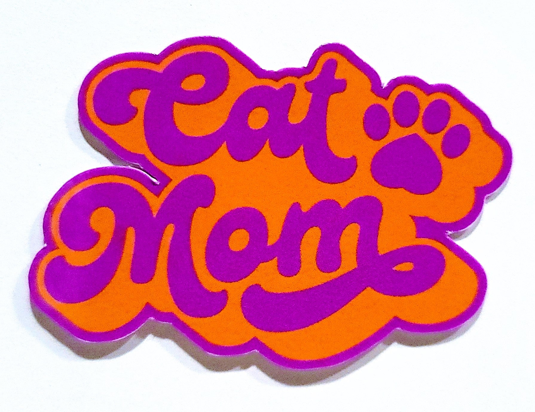 Cat Mom Sticker