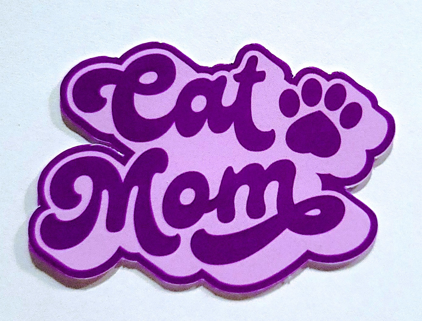 Cat Mom Sticker