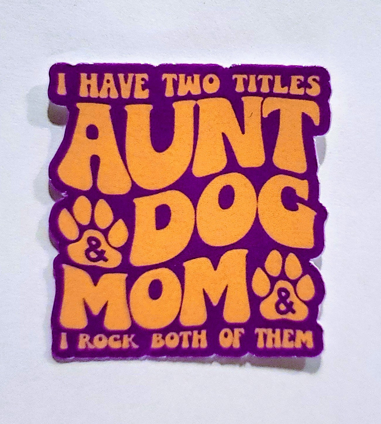 Dog Aunt Sticker