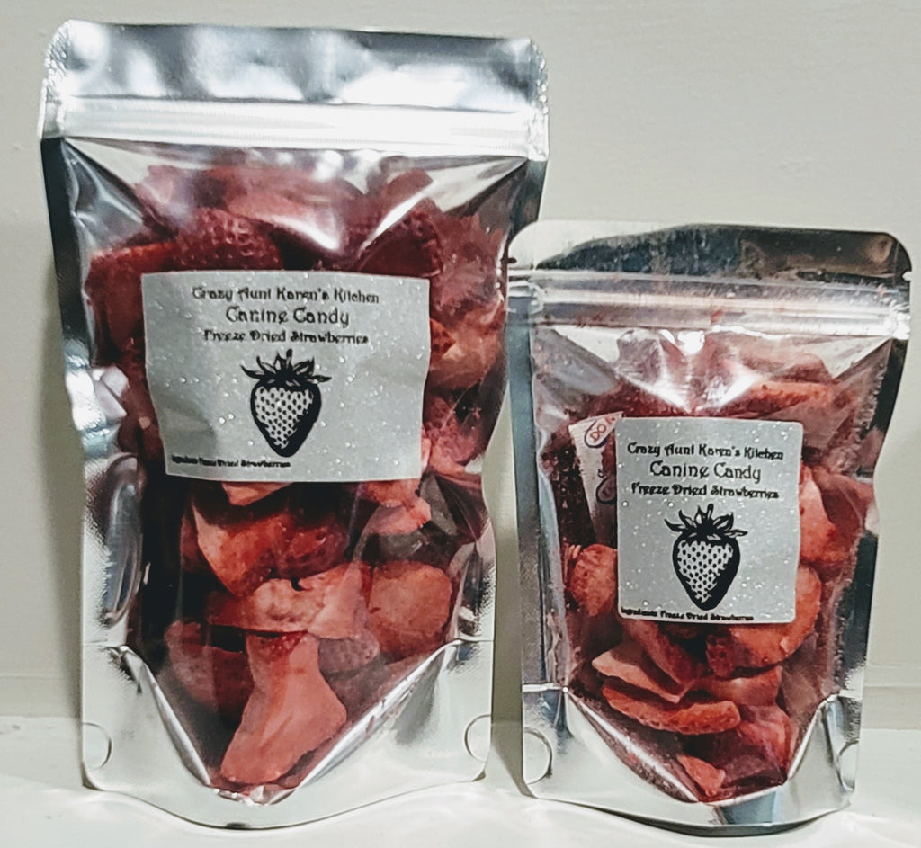 Canine Candy - Freeze Dried Strawberries