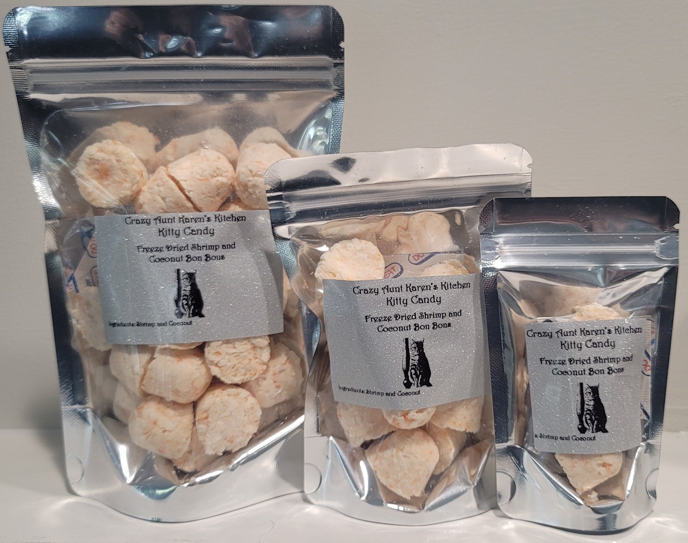 Kitty Candy - Shrimp and Coconut Bon Bons
