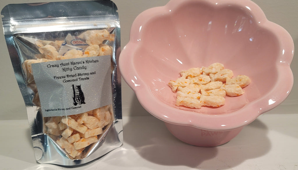 Kitty Candy - Shrimp and Coconut Treats