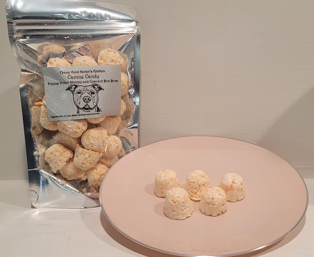 Canine Candy - Shrimp and Coconut Bon Bons