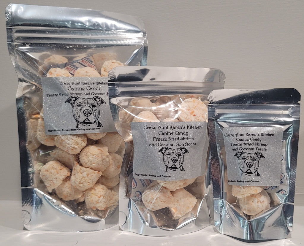 Canine Candy - Shrimp and Coconut Bon Bons